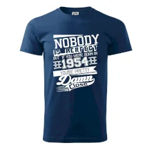 Nobody is perfect - 1954