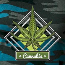 Cannabis list kosoštvorec