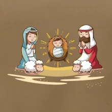 Ježiško v jasličkách