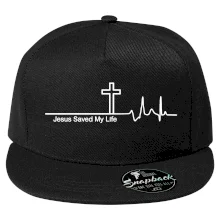 Jesus Saved My Life kríž ekg Jesus Saved My Life kríž ekg