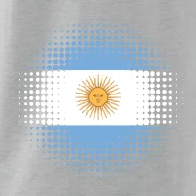 Argentína vlajka bodkovaná