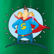 Ocko superman - dievča a dievča