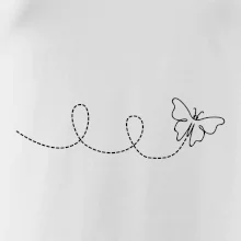 Dráha letu motýľa - slučka