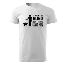 I might be blind I might be blind