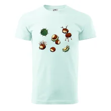 Gaštanové zvieratká - obdĺžnik