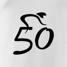 Cyklista oslavuje päťdesiatku (50) Cyklista oslavuje päťdesiatku (50)