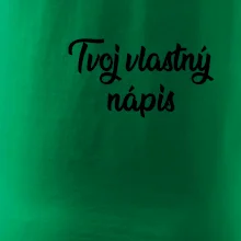 Tvoj vlastný nápis písací - na prsníku