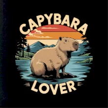 Capybara lover vintage