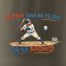 Rodina čaká na oslavu ja na nadhod