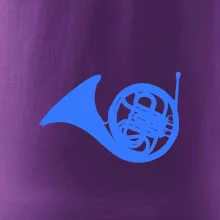 Blue French Horn