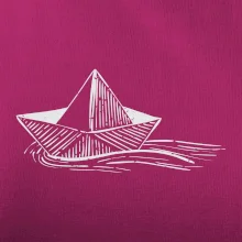 Letná romantika - papierová loďka