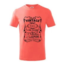 Vintage Etiketa - 1961