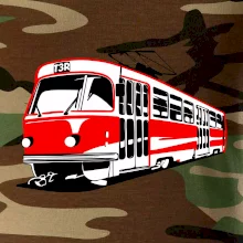 Električka T3R farebná