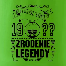 Zrodenie legendy pre pilota