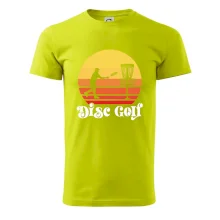 Disc golf postava vintage Disc golf postava vintage