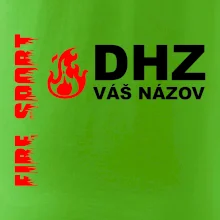 DHZ (oheň, firesport, názov sboru - vlastný nápis) DHZ (oheň, firesport, názov sboru - vlastný nápis)