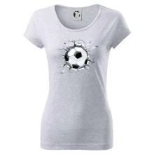 Futbalová lopta v triku Futbalová lopta v triku