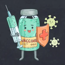 Cartoon vaccine Cartoon vaccine