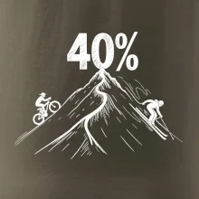 Narodeniny cyklista a lyžiar 40