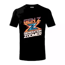 Generácia Z - Gen Z farebný nápis Generácia Z - Gen Z farebný nápis
