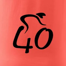 Cyklista oslavuje štyridsiatku (40)