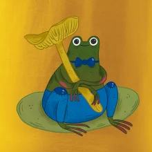 Žaba s hubou (studio-arte.cz)