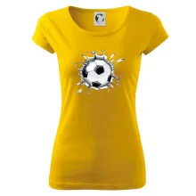 Futbalová lopta v triku Futbalová lopta v triku