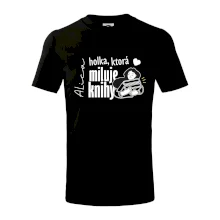 Čiernobiela holka, ktorá miluje knihy - holka - Vaše meno