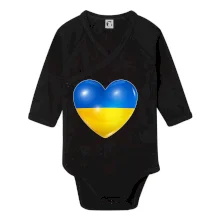 Ukrajina srdce vlajka Ukrajina srdce vlajka