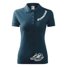 Running nápis šikmo