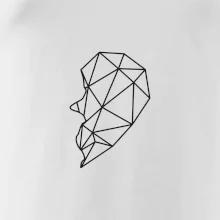 Párový motív srdca geometrie - ON