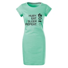 Huby Eat Sleep Repeat Huby Eat Sleep Repeat
