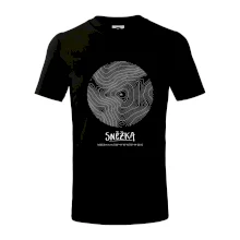 Sněžka - vrstevnice v kruhu