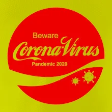 Corona virus pandemic logo Corona virus pandemic logo