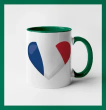 Francúzska vlajka srdca