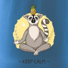 Yoga - keep calm kreslený