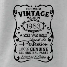 Vintage Etiketa - 1983