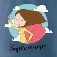 Kreslený obrázok Super mama