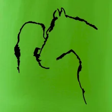 Kôň a ja silueta Kôň a ja silueta
