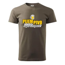 Pijem pivo - tvoja super schopnosť - rovný