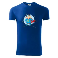 Otec superman - chlapec a chlapec Otec superman - chlapec a chlapec