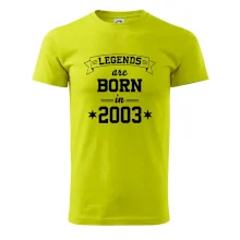 Legends are born in 2003