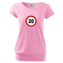 Dopravná značka - obmedzenie rýchlosti 30