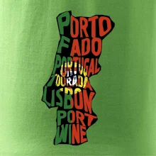 Mapy - názvy miest - Portugalsko