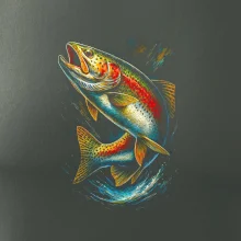 Obrázok pstruh dynamický