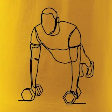 Tréner fitness jedným ťahom Tréner fitness jedným ťahom