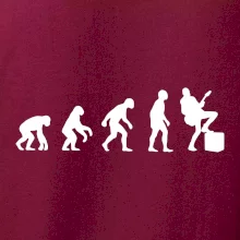 Evolúcia gitarista - noha na kombe