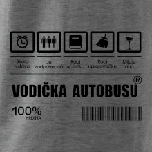 Čiarový kód - Vodička autobusu