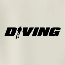 Diving nápis potápač