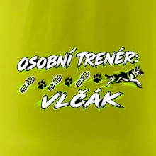 Osobní trenér vlčák - běžecký motiv